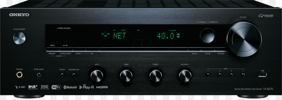AV-receiver Audio-HiFi Heimkino-Systeme-Onkyo TX-8270-Netzwerk-Stereo-Receiver - andere