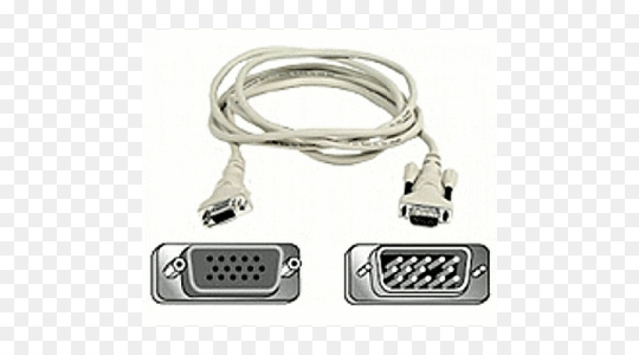 Serielles Kabel VGA-Anschluss Elektro-Kabel, Video Graphics Array-Verlängerungskabel - Usb