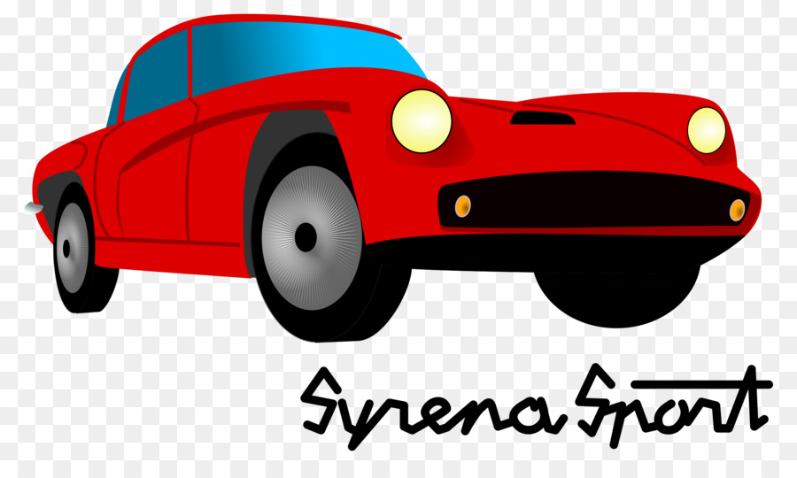 Sportwagen FSO Syrena Sport Clip art - Auto