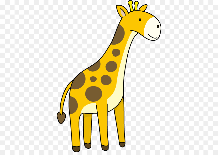 Giraffe Strichzeichnungen Tier ClipArt - Giraffe