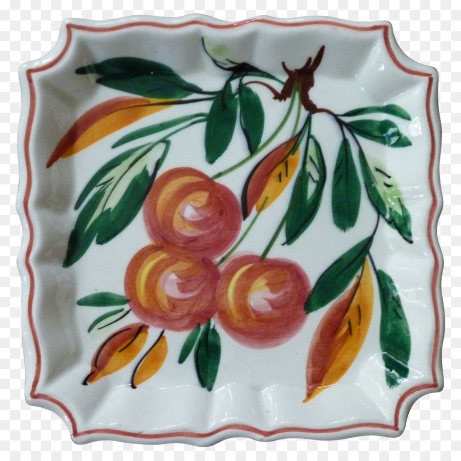 Porzellan Obst - von hand Bemalte Obst