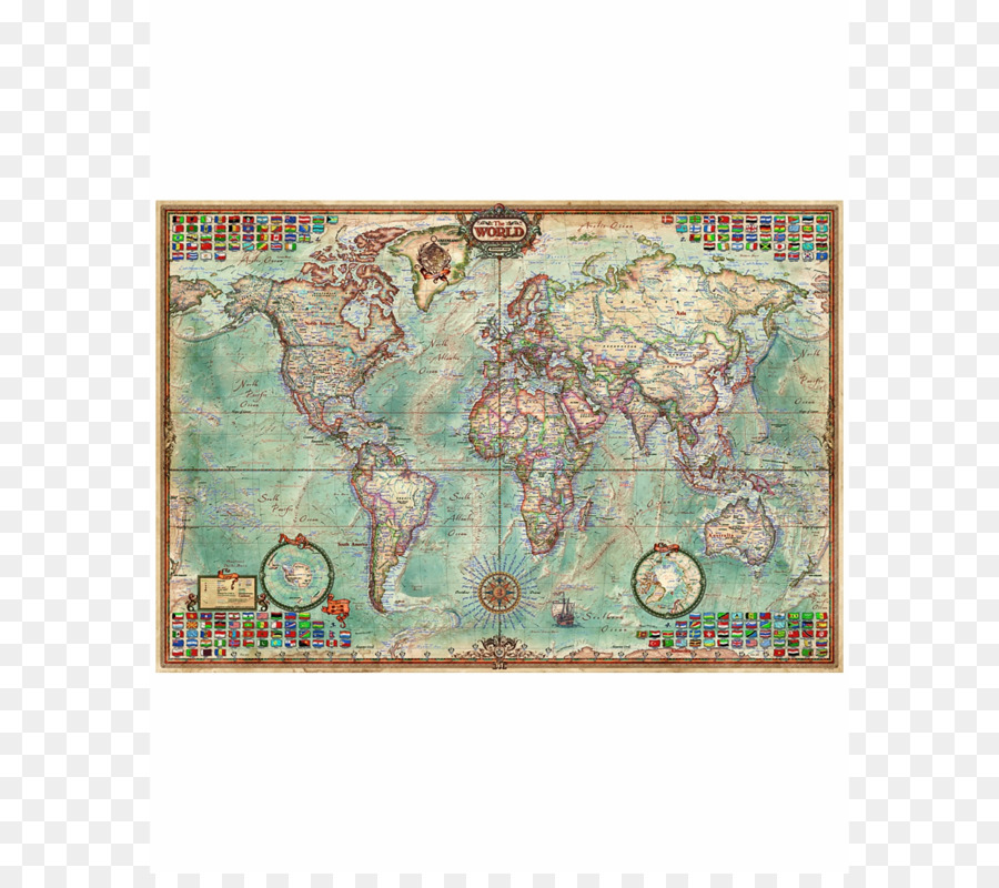 Jigsaw Puzzle mappa del Mondo Edu Borràs - mappa del mondo