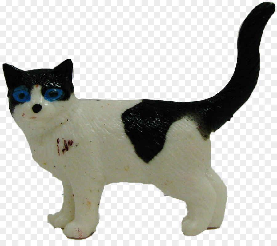 Domestico gatto pelo corto Baffi Zampa Figurine - giocattolo del gatto