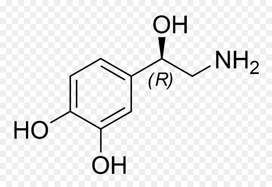 Dopamin Molekül Neurotransmitter Noradrenalin Serotonin - Struktur