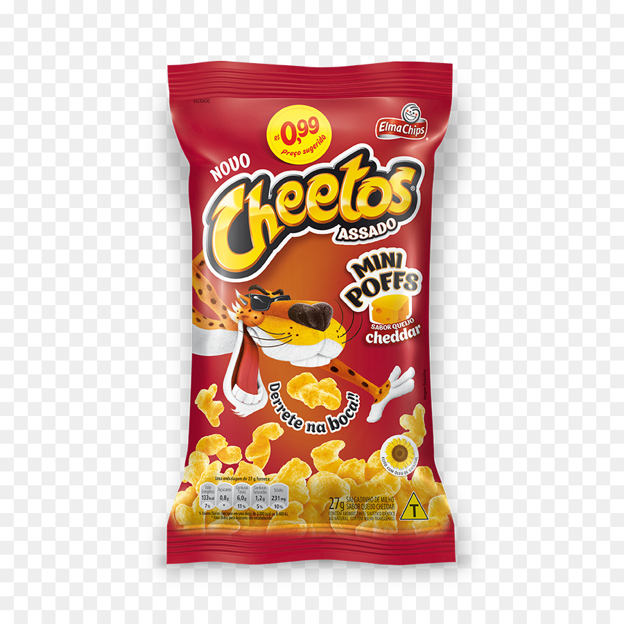 Frühstück Müsli Kartoffel-Chips Cheetos Salgado Cheddar-Käse - Käse