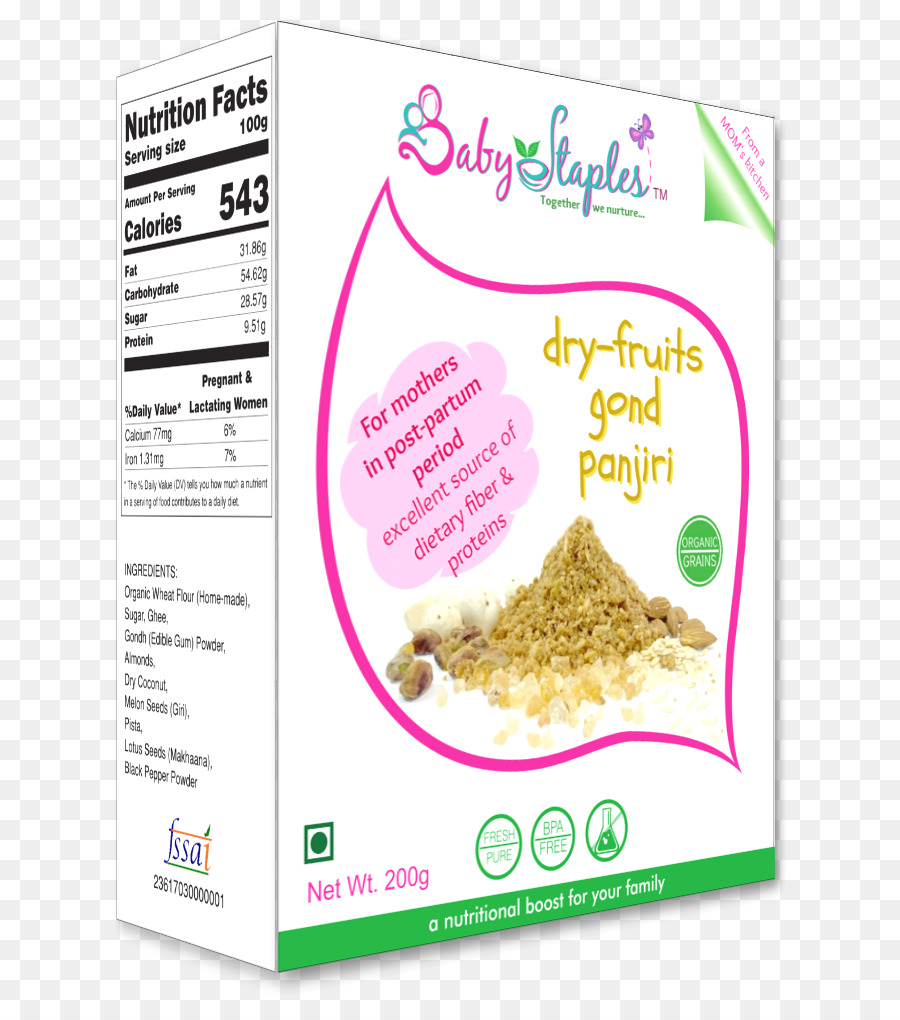 Baby Food Panjiri alimenti Biologici Porridge Laddu - bere