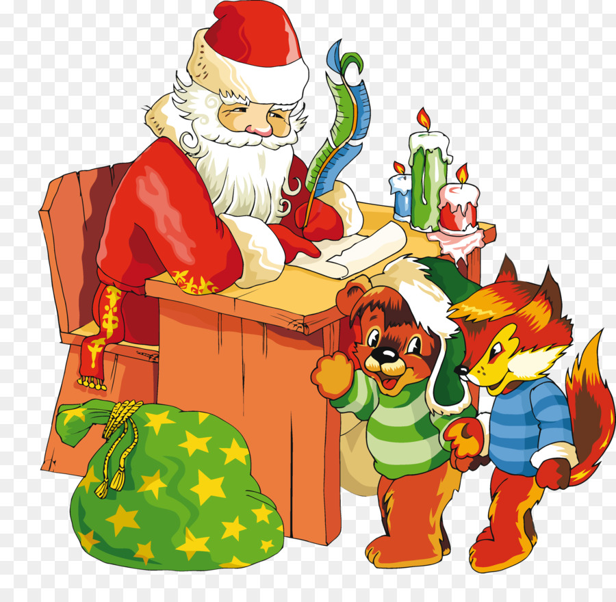 Babbo Natale Ded Moroz Snegurochka Natale, Mamma Natale - babbo natale