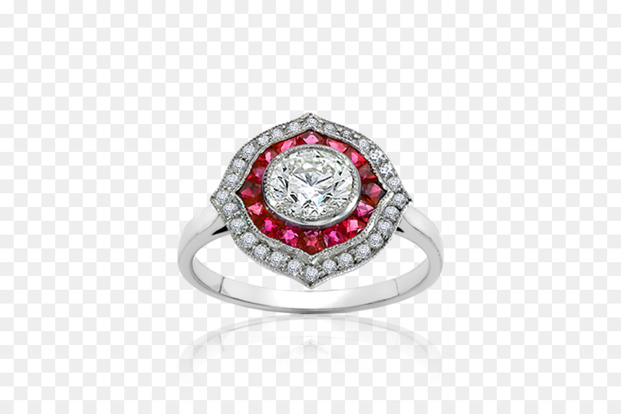 Rubin Silber Hochzeit Versorgung Diamant - Rubin