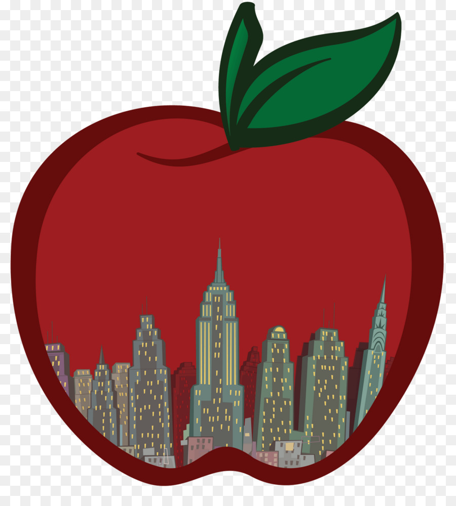 New York City - Big Apple - ClipArt - Apple