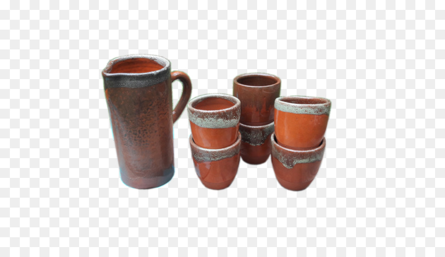 Ceramica Vaso In Ceramica Marrone - Pisco sour