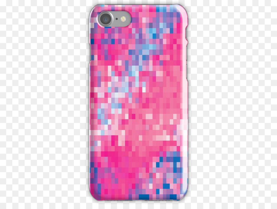Textil Pink M Rechteck-Handy-Zubehör SMS - andere