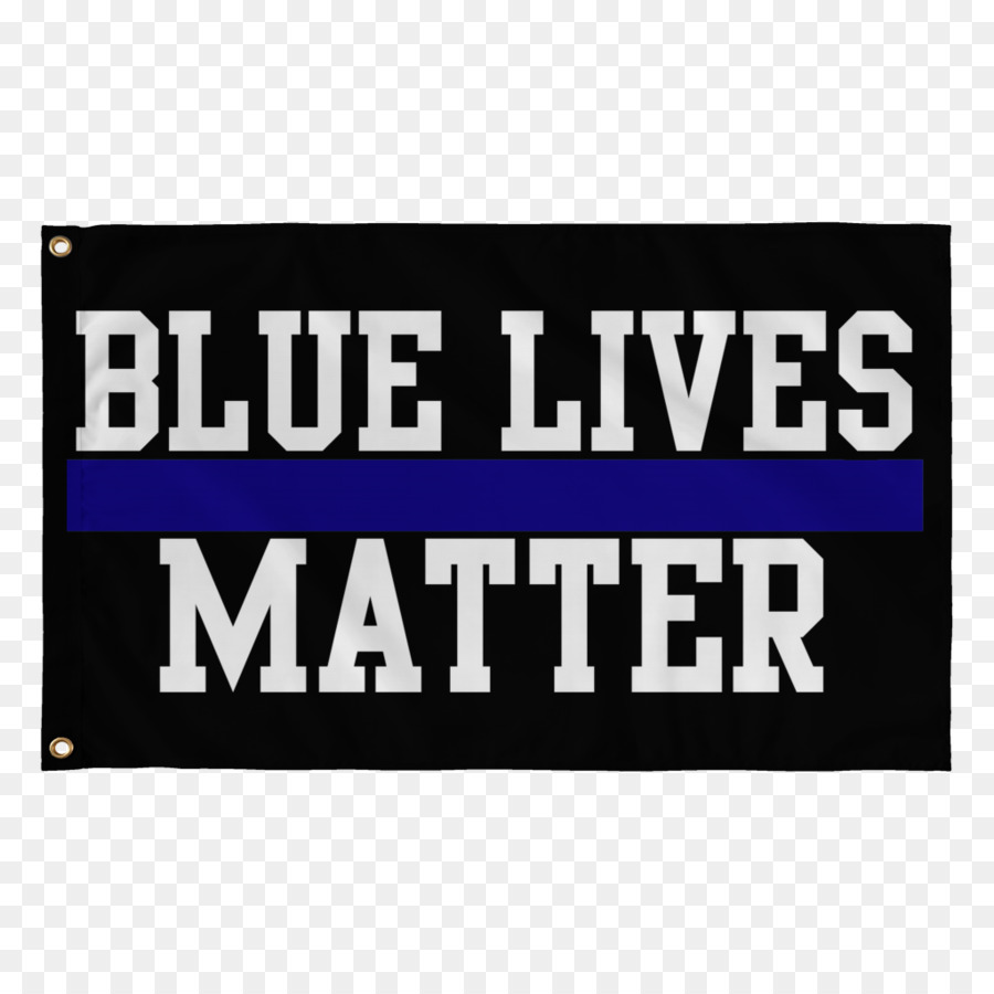 Thin Blue Line T-shirt Nera Vite contano ufficiale di Polizia di Applicazione della Legge - Blu Vite Contano