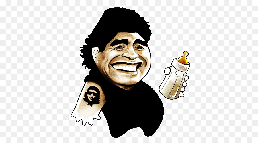 Diego Maradona Argentina squadra nazionale di calcio Caricatura - Calcio
