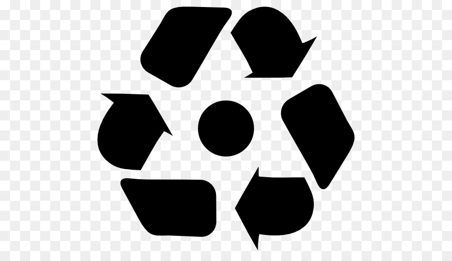 Carta simbolo del Riciclaggio di Plastica Riutilizzo - il riciclaggio, simbolo