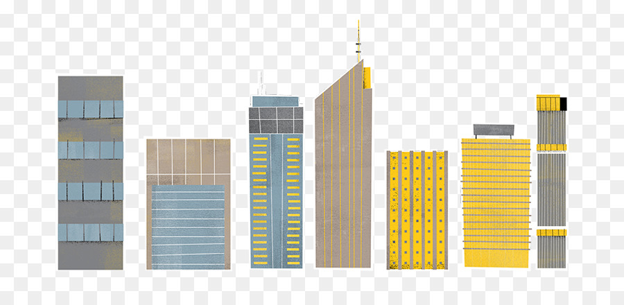Architettura, Grattacielo, edificio Commerciale - fermare la caduta e il rotolo