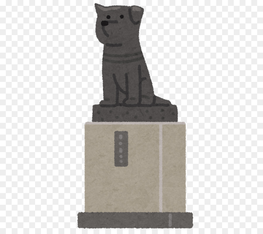 Hachikō Statua Memoriale di Akita いらすとや 狐 - punto di riferimento