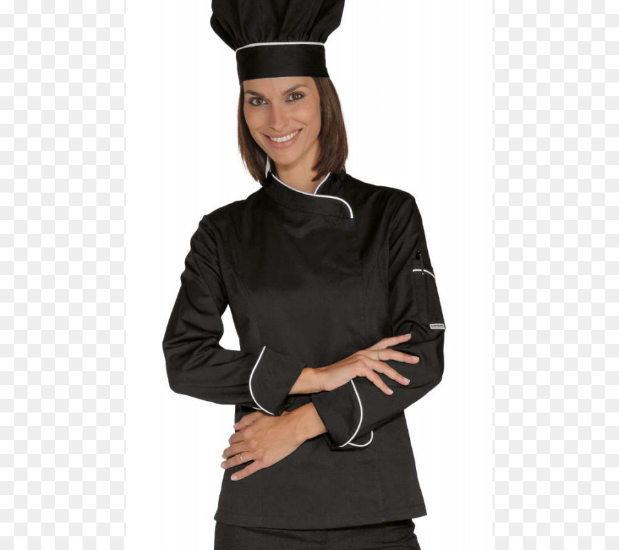 Giacca Robe Snap fastener Cucinare Abbigliamento - Giacca