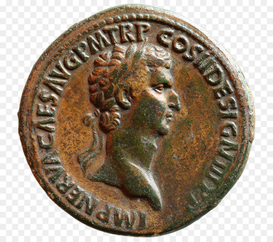 Münze Kupfer-Bronze-Sesterz Prokurator - Münze