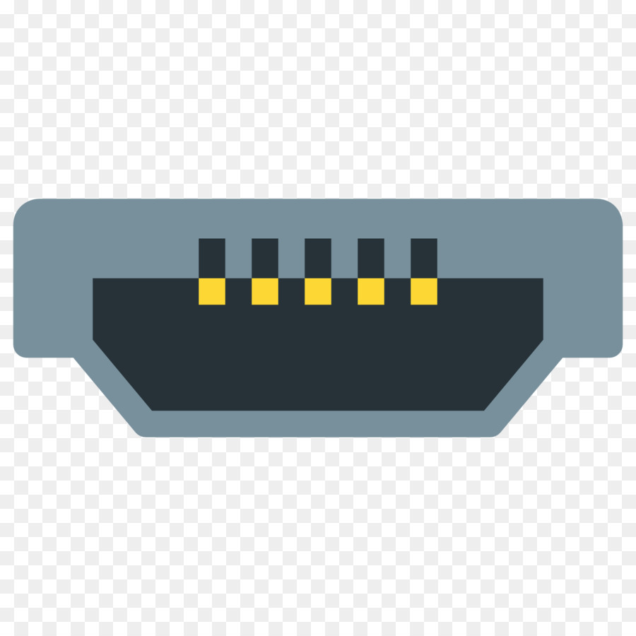 Icone del Computer Mini-Bus USB Colore - USB