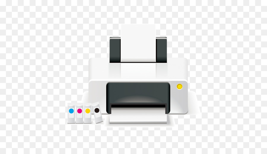 Stampa a getto d'inchiostro Icone di Computer hardware Computer - computer