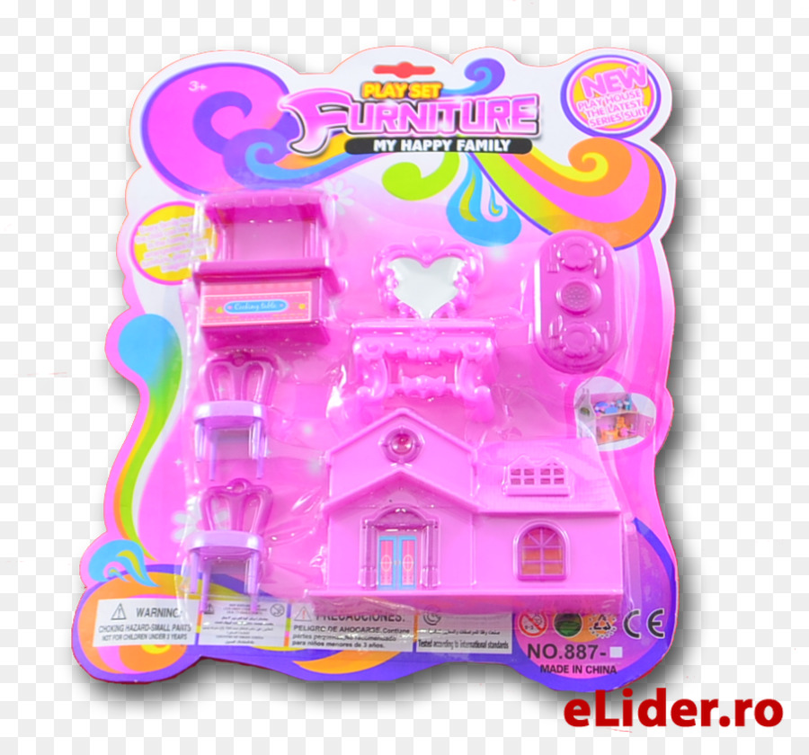Spielzeug-Plastik-Pink M-Schriftart - Herr Big