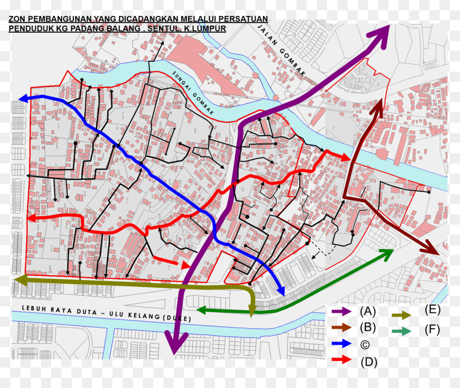 Malaysischen Kuala Lumpur City Hall Kilogramm Führen Sie das Grundstück - Die Straße