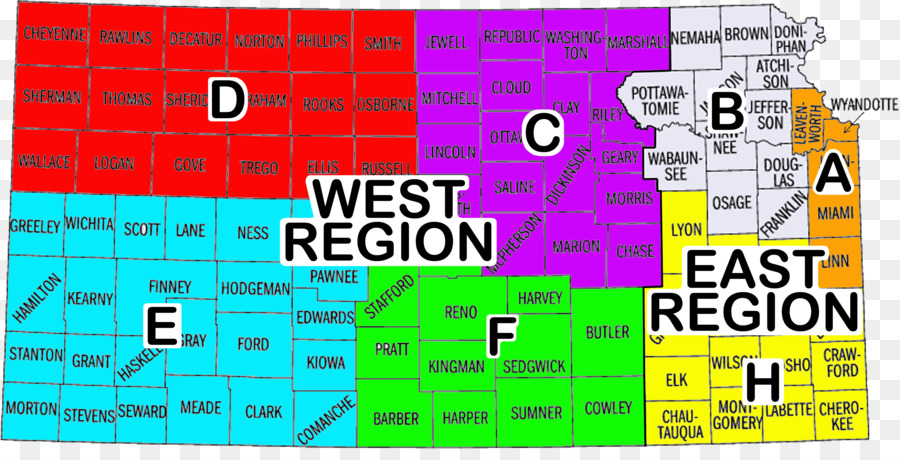 Kansas Highway Patrol mappa del Mondo - mappa