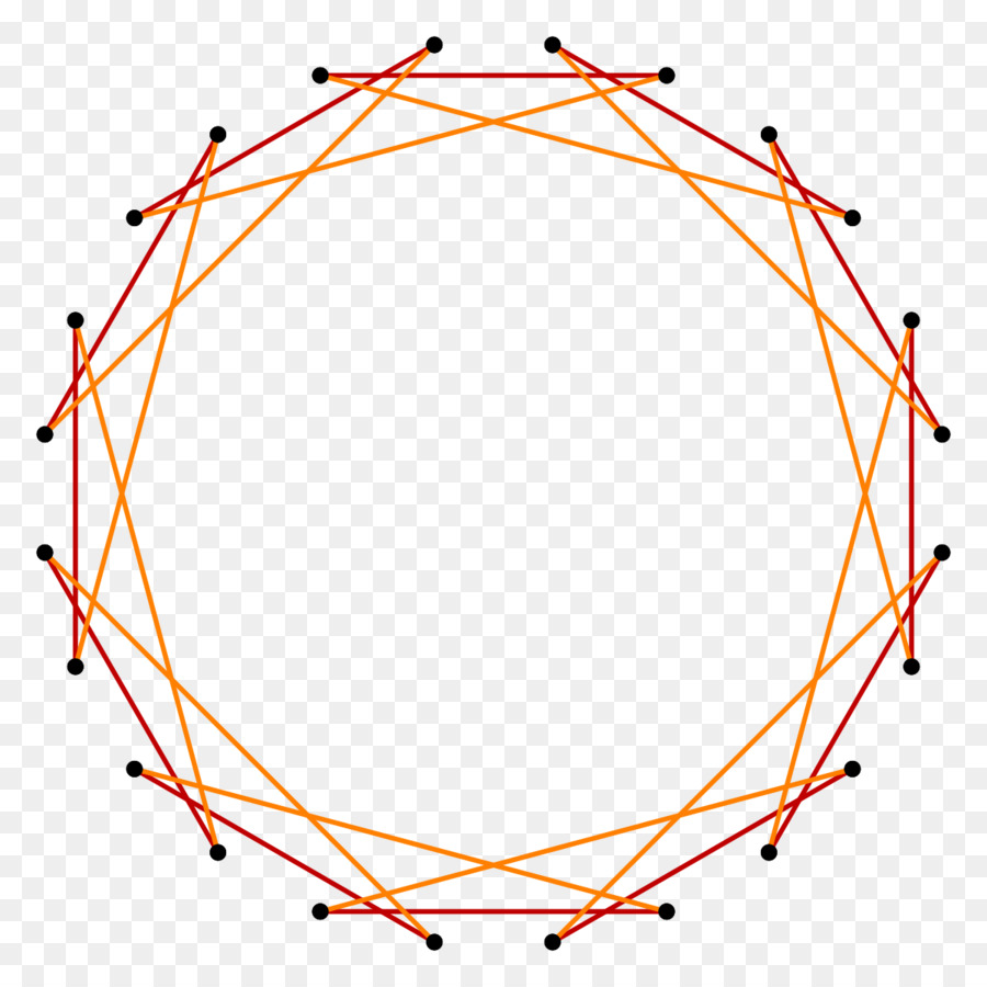 Regelmäßiges polygon Hexadecagon Pentadecagon Icosagon - Winkel