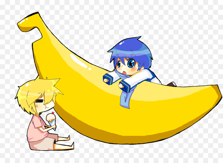 Banane Erholung Glück Clip-art - banana splits