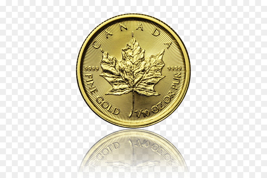 Moneta d'oro Canadese Oro Foglia d'Acero moneta - Moneta