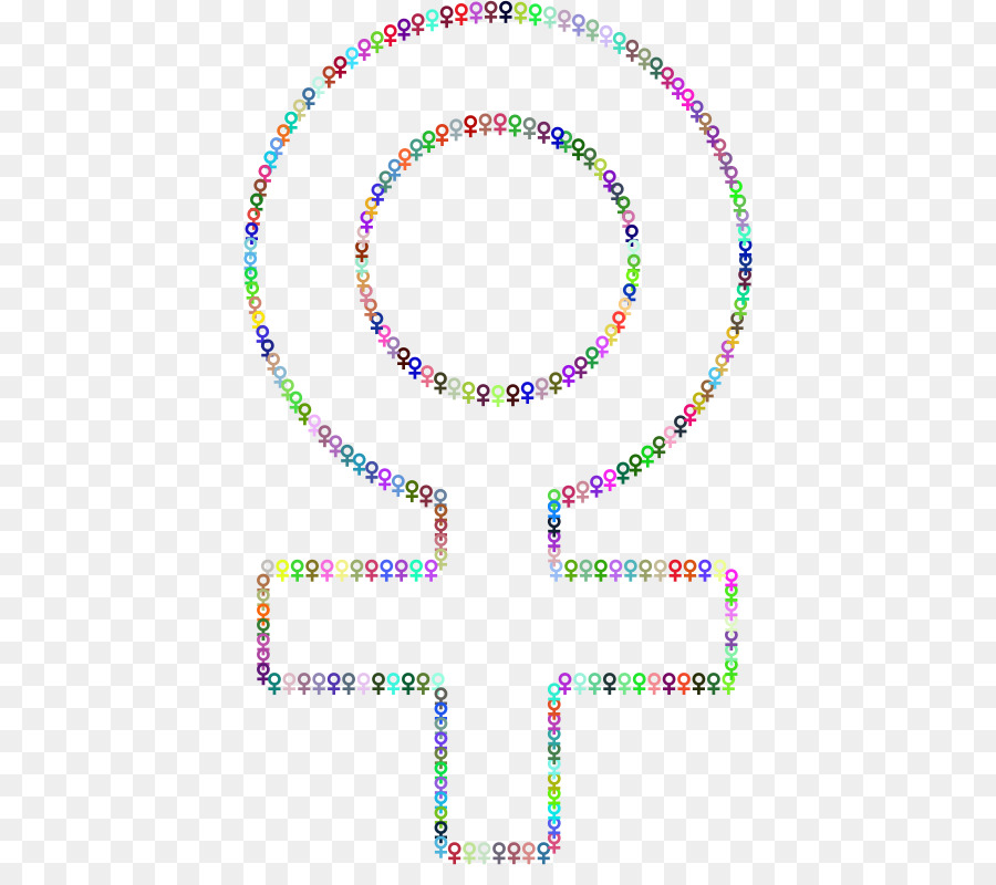 Geschlecht symbol Weibliche Frau clipart - Symbol