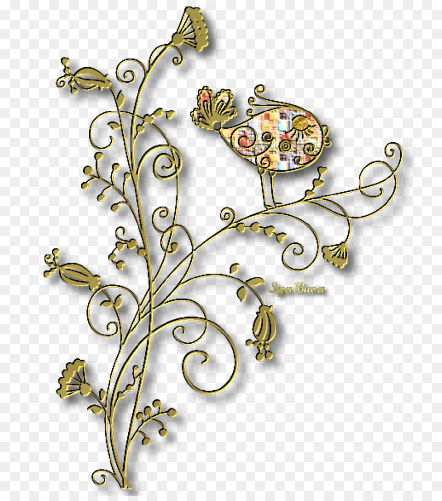 Flower Bloom Arabesque Clip Art - fiore