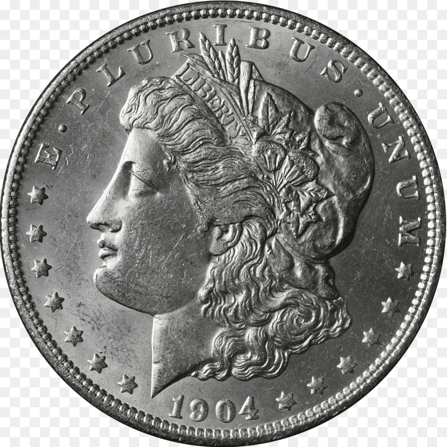 Viertel-Morgan-Dollar-Dollar-Münze US-Dollar - Münze