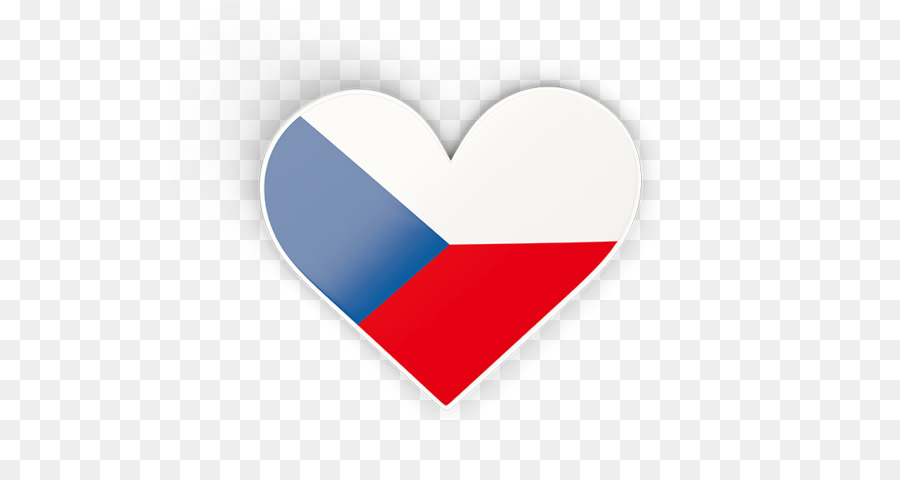 Flagge der Tschechische Republik Flagge von Zypern Herz - Flagge