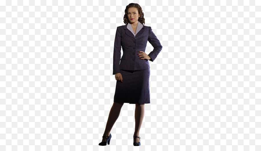 T-shirt-Kleid-Anzug-Kleidung-Kostüm - Agent Carter