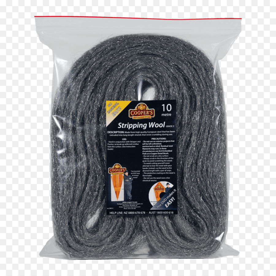 Seil-Stahl-Wolle-Thread - Stahlwolle