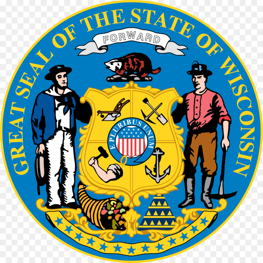 Virginia Siegel von Wisconsin Wisconsin State Capitol Flagge des US Bundesstaat Wisconsin - andere