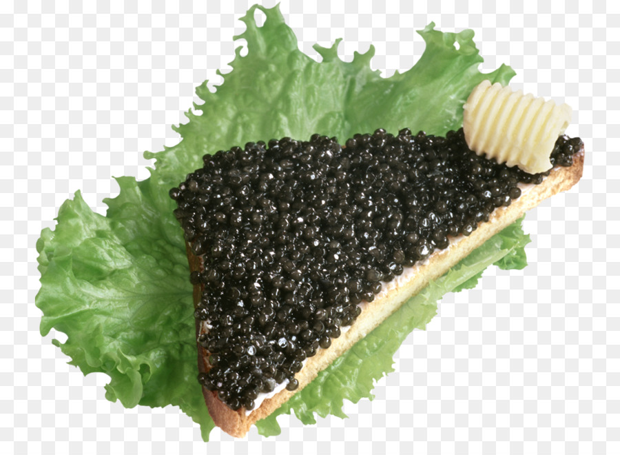 Beluga-Kaviar Butterbrot Oladyi Pfannkuchen - Kaviar