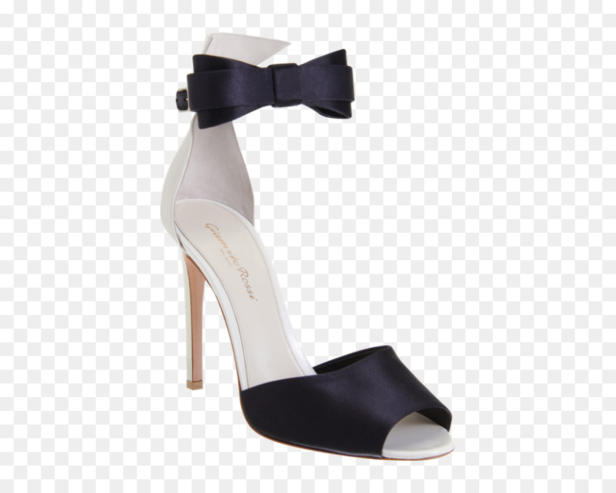Scarpa Sandalo Pantofola papillon cravatta Nera - scarpe da sposa