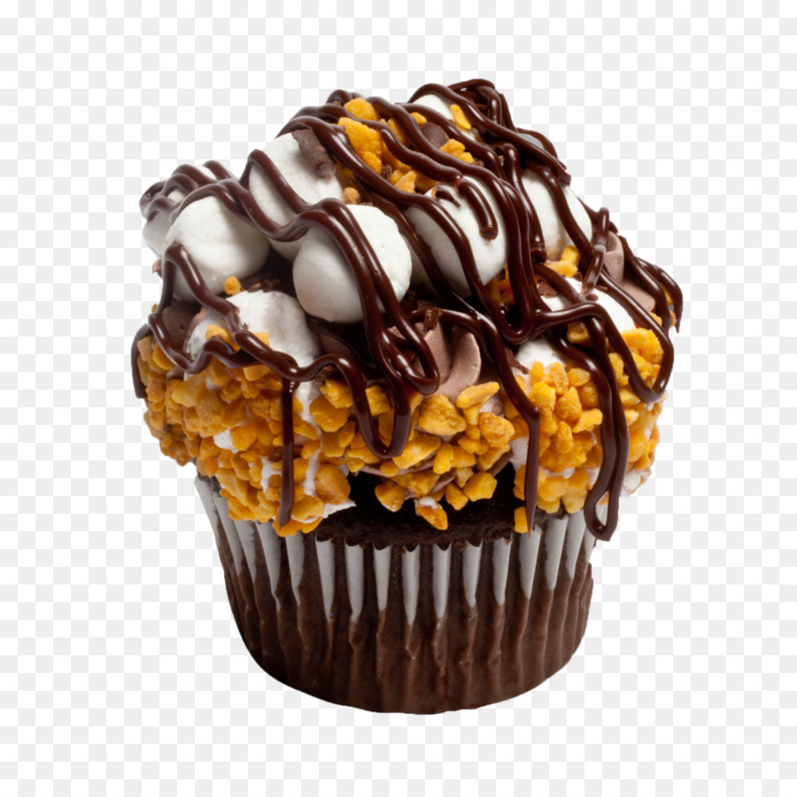 Cupcake al Cioccolato tartufo palline di Cioccolato e Praline Muffin - cioccolato