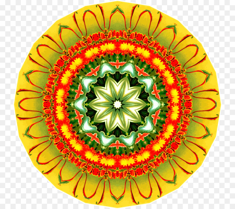 Kaleidoskop Symmetrie Kreis-Muster - Kreis