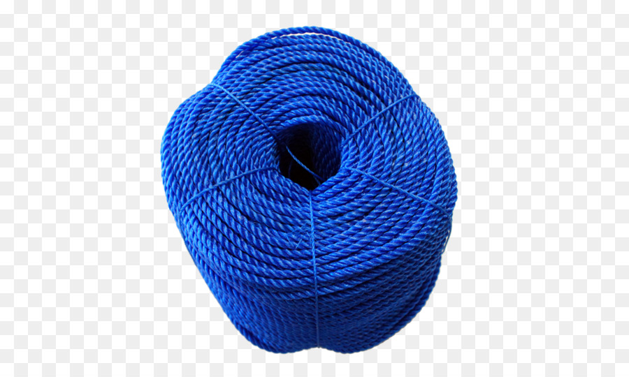 Kobalt blau Seil Wolle - Seil