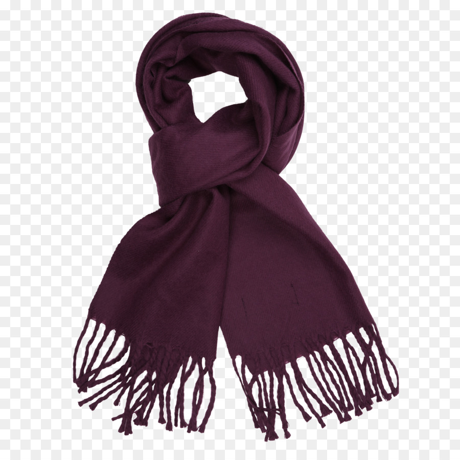 Schal aus Kaschmir-Wolle-Kleidung Pullover - lila Schal