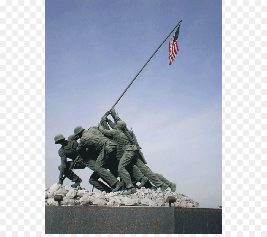 Marine Corps war Memorial, die Anhebung der Flagge auf Iwo Jima die Schlacht von Iwo Jima Marine Military Academy - Soldaten National Monument