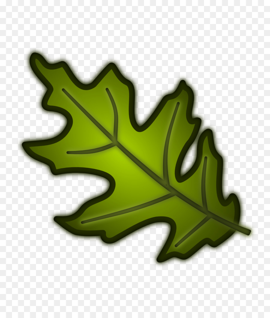 Leaf Tree Schriftart - Blatt