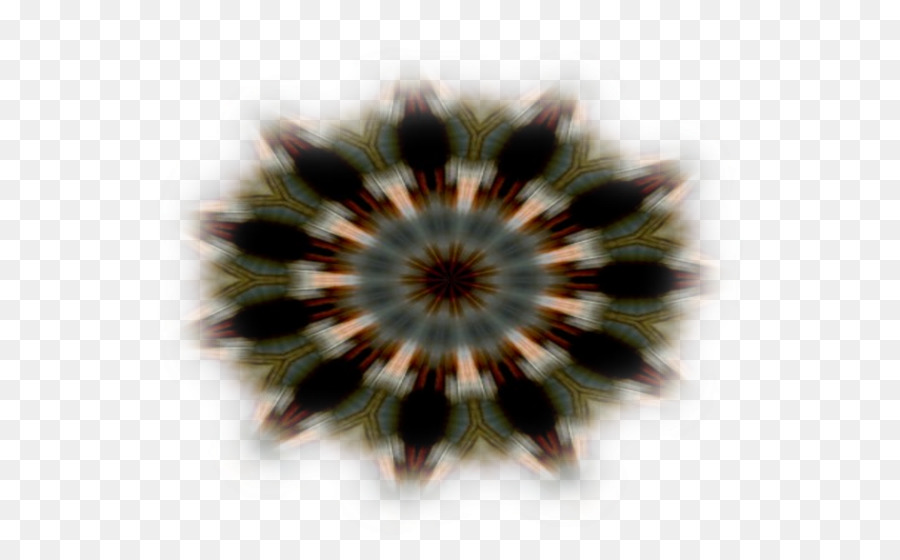 Symmetrie Kreis Muster Braun - Kreis