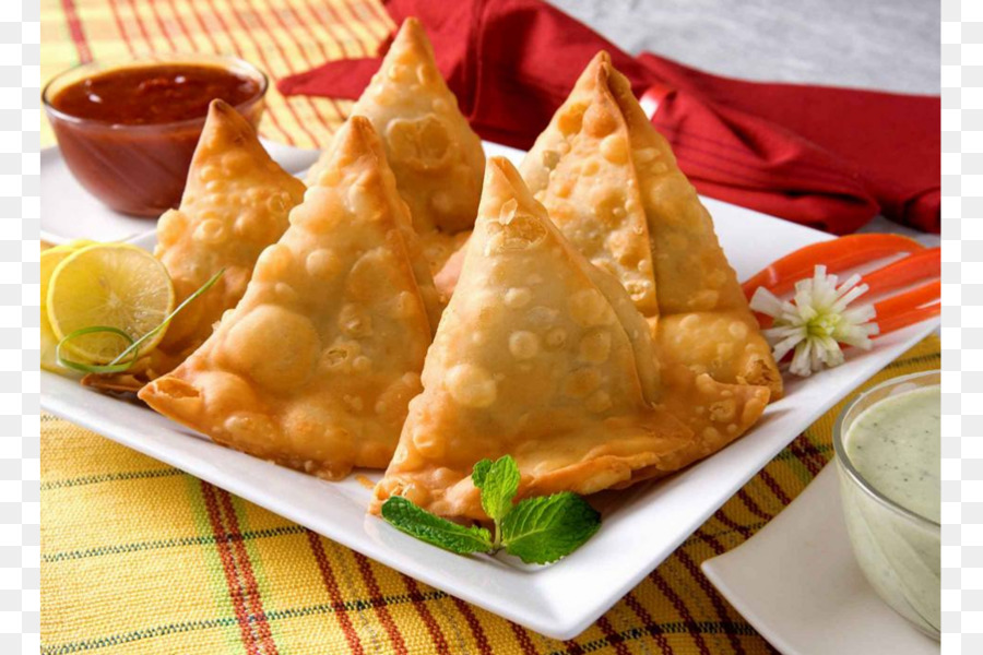 Sogar fast-food-Samosa Pakora vada Indische Küche - Indisches Restaurant
