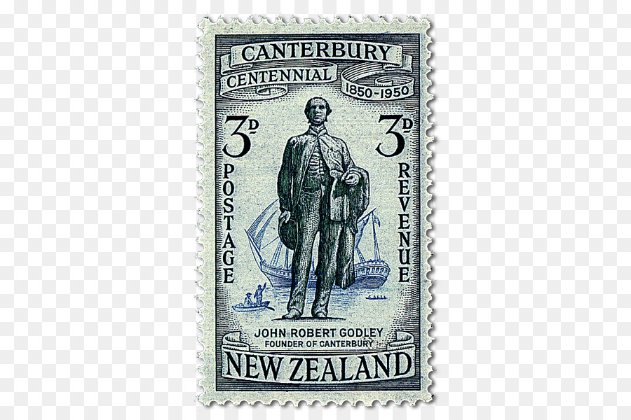 Lyttelton Christchurch Tem Bưu Chính Cressy Định Cư - Người Tiên Phong Đề Co