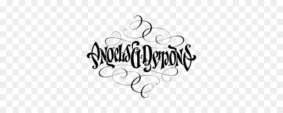 Angeli & Demoni Ambigram Illuminati Logo Calligrafia - altri