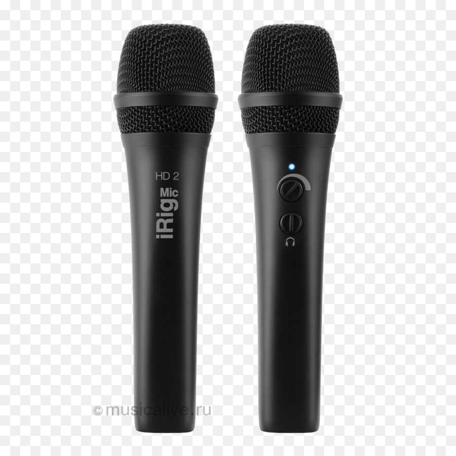 IK Multimedia iRig Mic HD 2 Palmare Microfono a Condensatore per iPhone, iPad e M Shure MV5 Ombra di Occhio - microfono